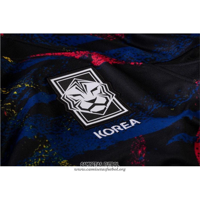 Camiseta Corea del Sur Segunda Manga Larga 2022